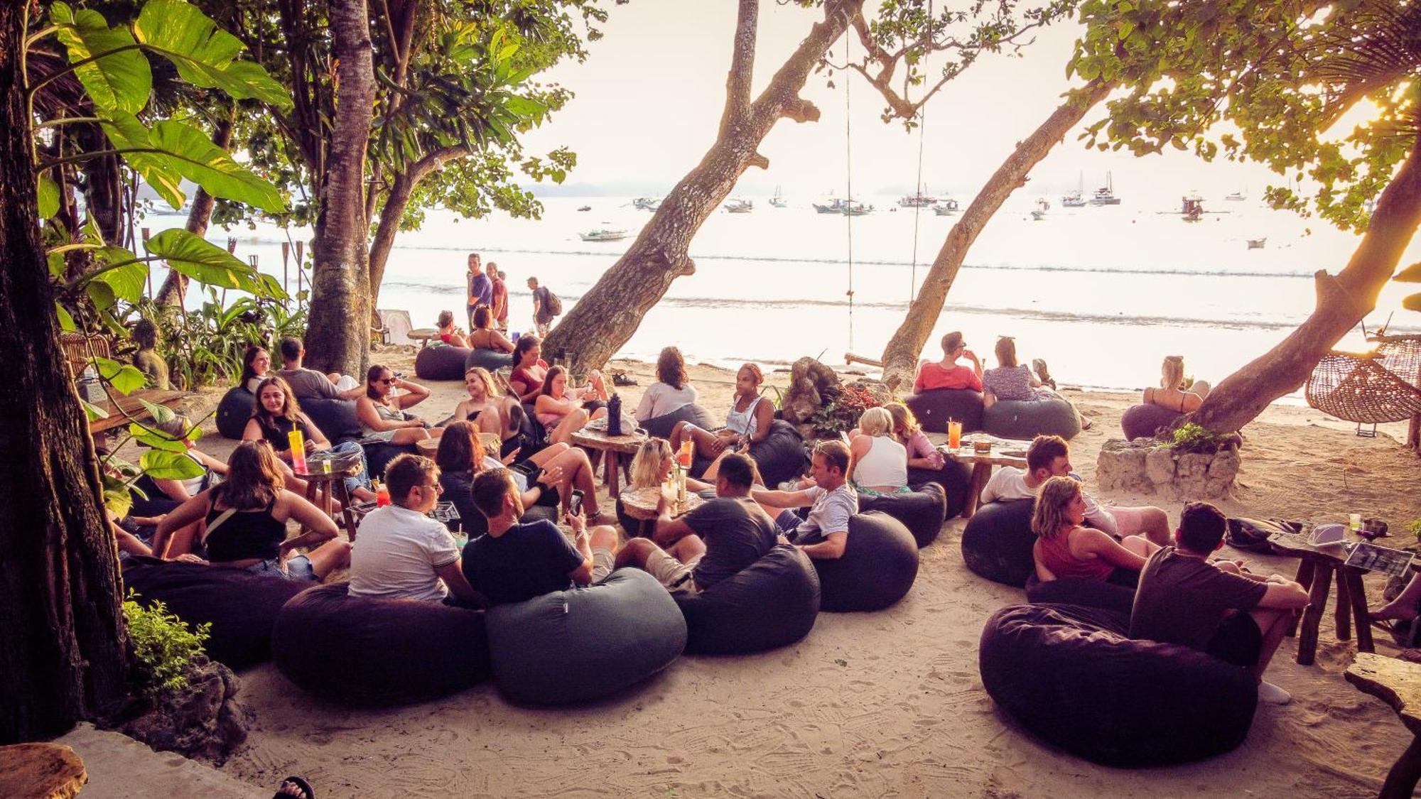 Sip Sunset Hostel And Lounge El Nido Eksteriør bilde