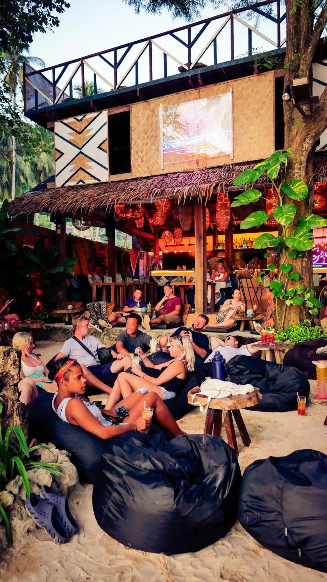 Sip Sunset Hostel And Lounge El Nido Eksteriør bilde