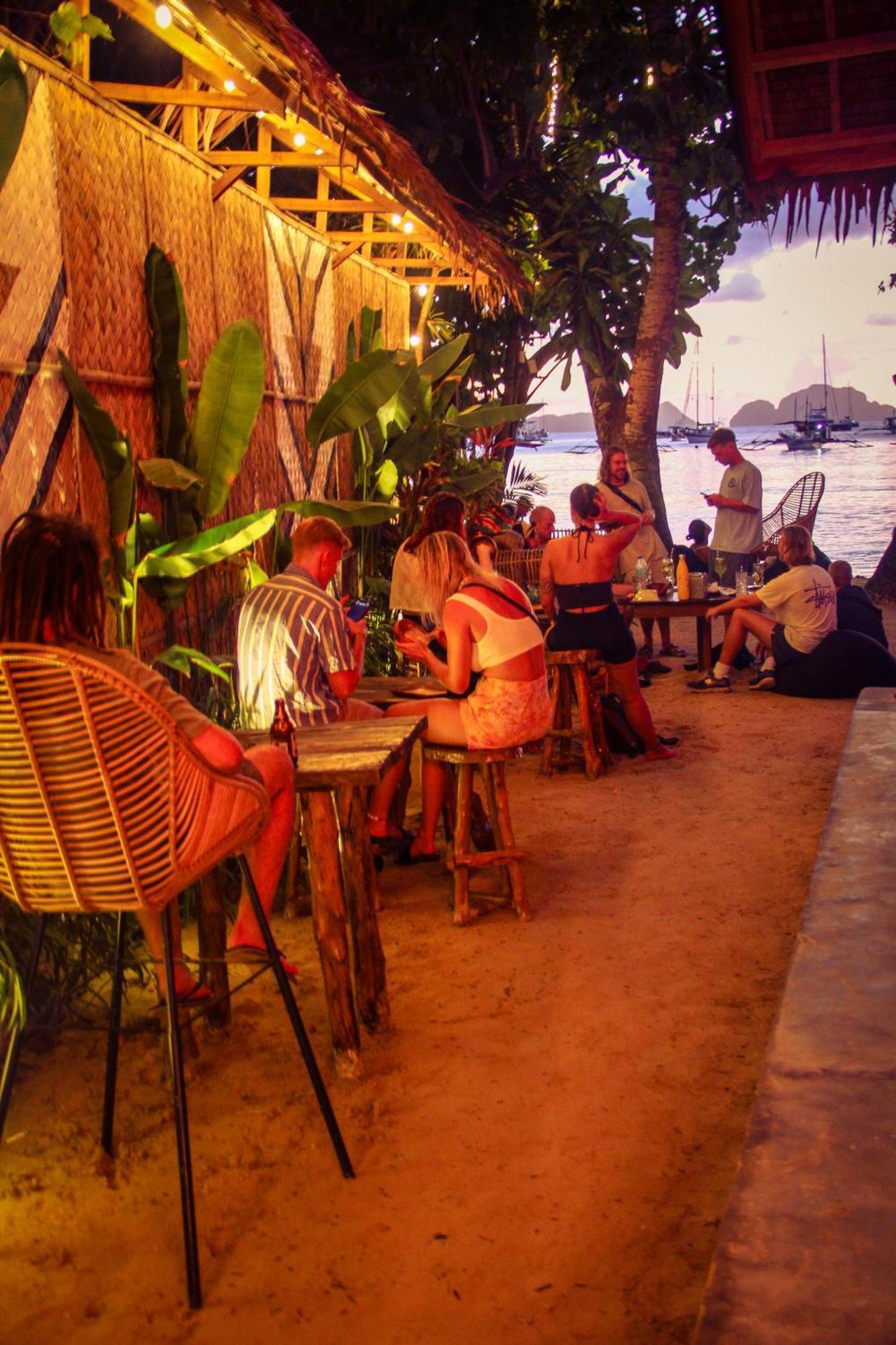 Sip Sunset Hostel And Lounge El Nido Eksteriør bilde